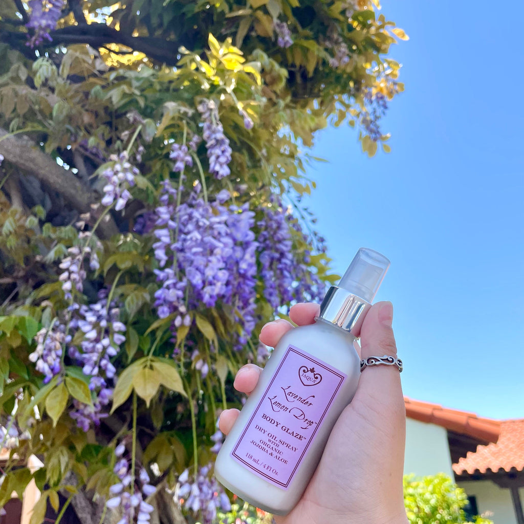 Lavender Lemon Drop Body Glaze Dry Oil Spray