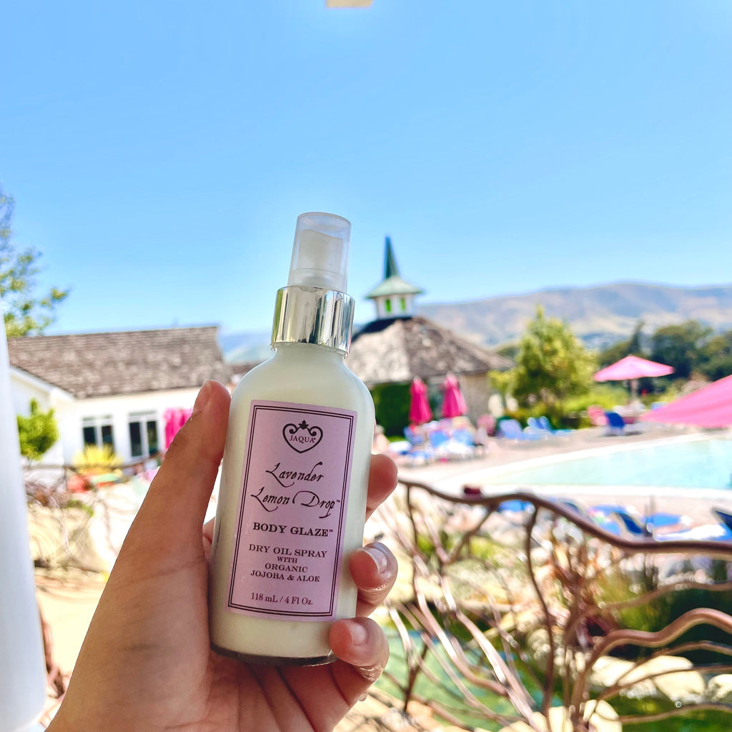 Lavender Lemon Drop Body Glaze Dry Oil Spray