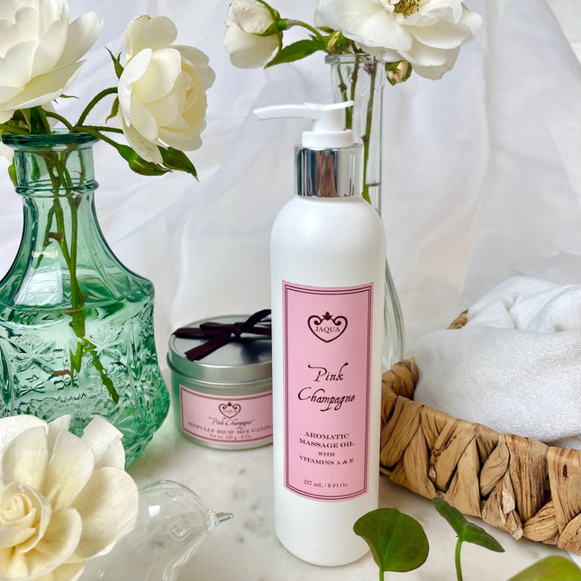 Pink Champagne Aromatic Massage Oil