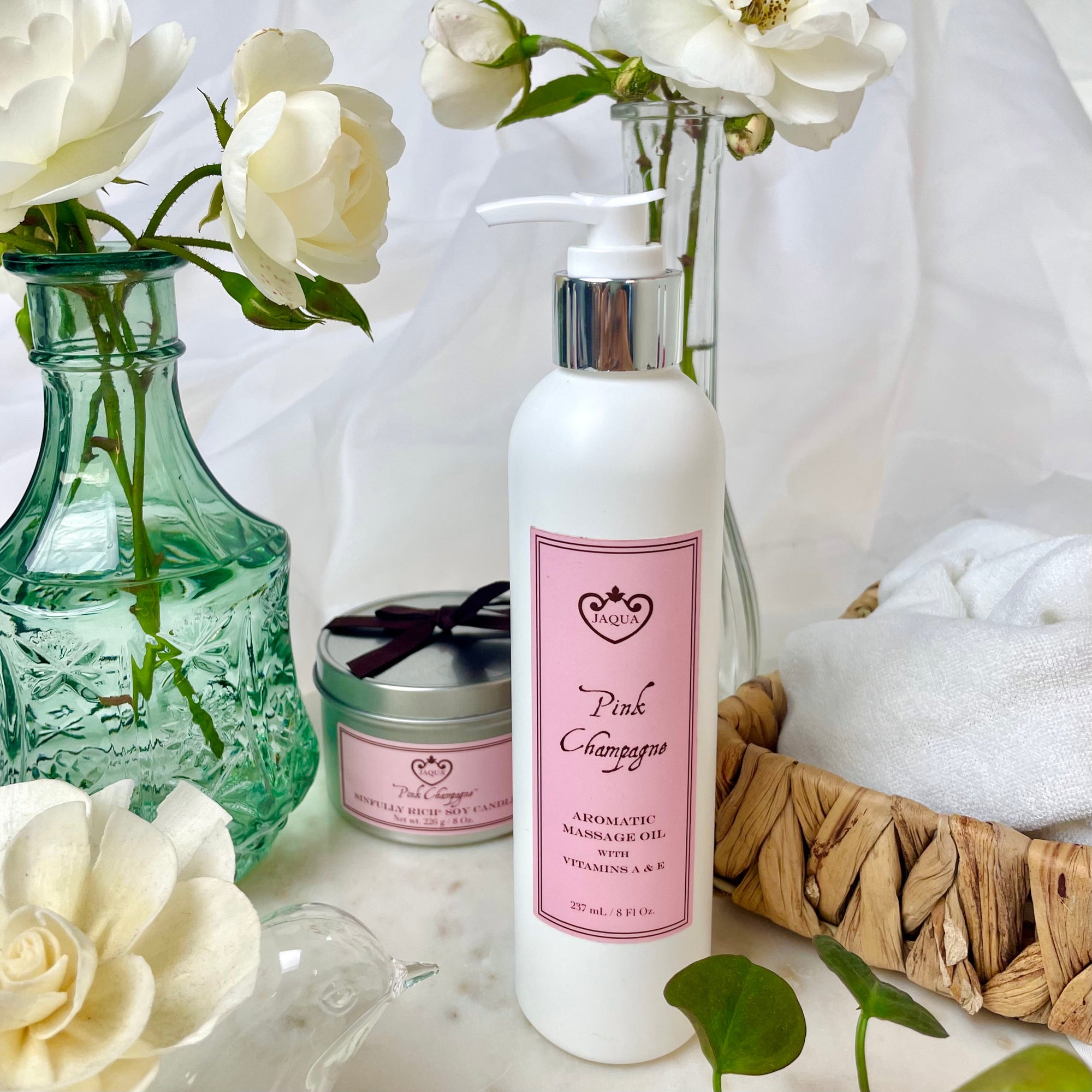 Pink Champagne Aromatic Massage Oil