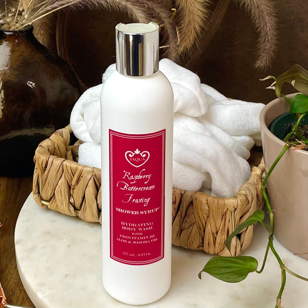 Raspberry Buttercream Frosting Shower Syrup Hydrating Body Wash