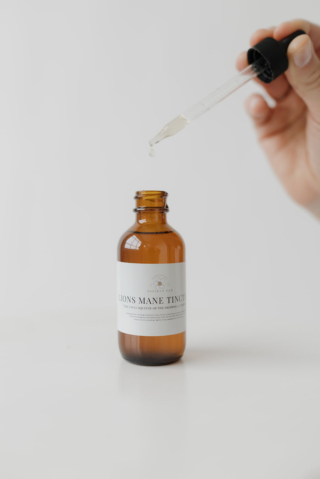 Pioneer Pam Brain Power Combo: Focus, Mental Health, Nervous System Support- Lions Mane Tincture + Magnesium Spray