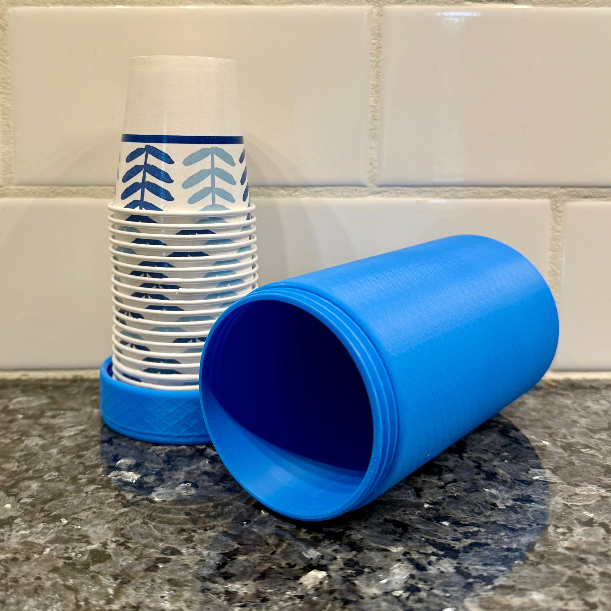 Reusable 3oz. Dixie Cup Protective Travel Sleeve