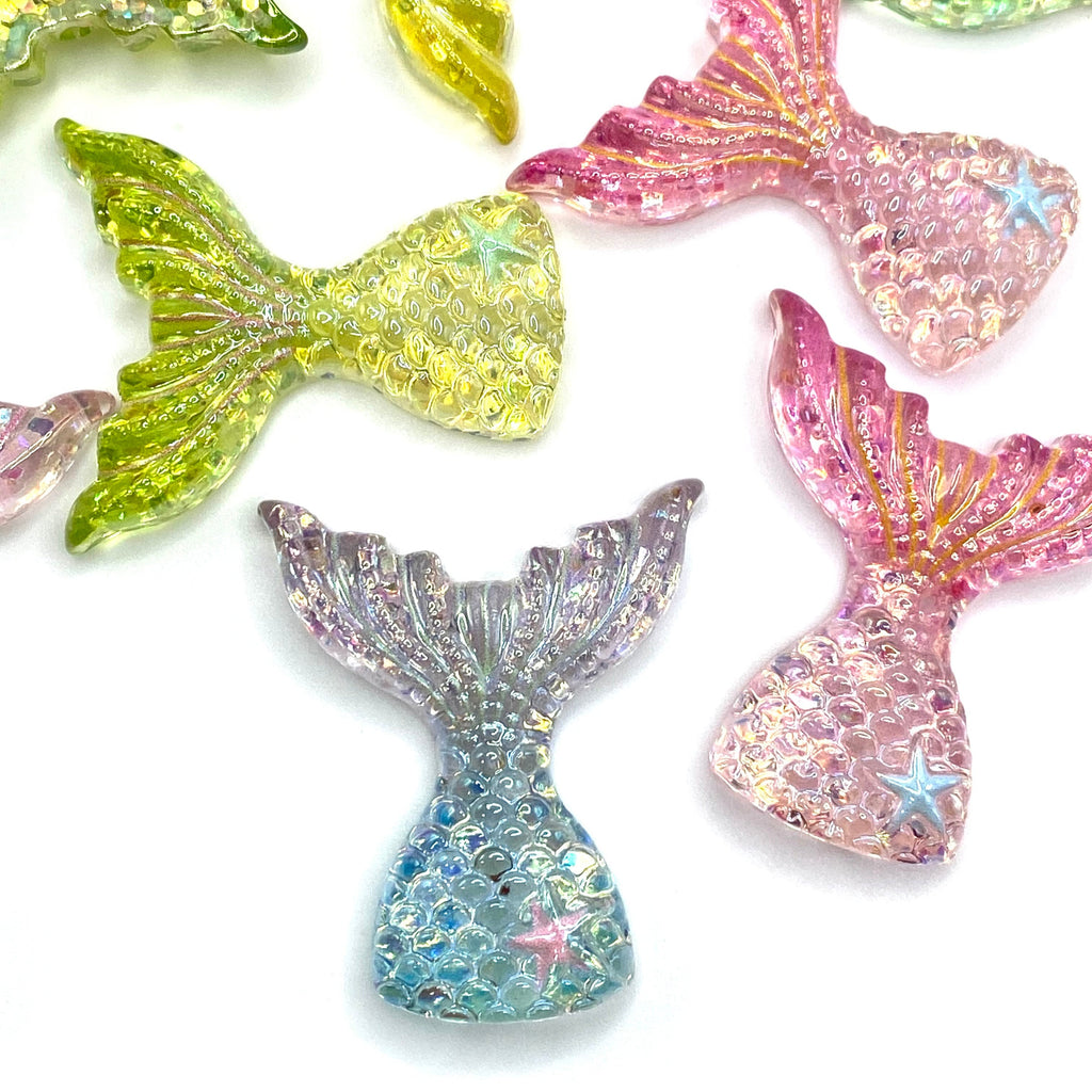 Mermaid At Heart Acrylic Beads