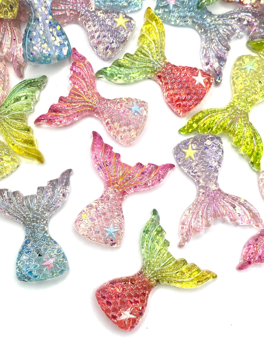 Mermaid At Heart Acrylic Beads