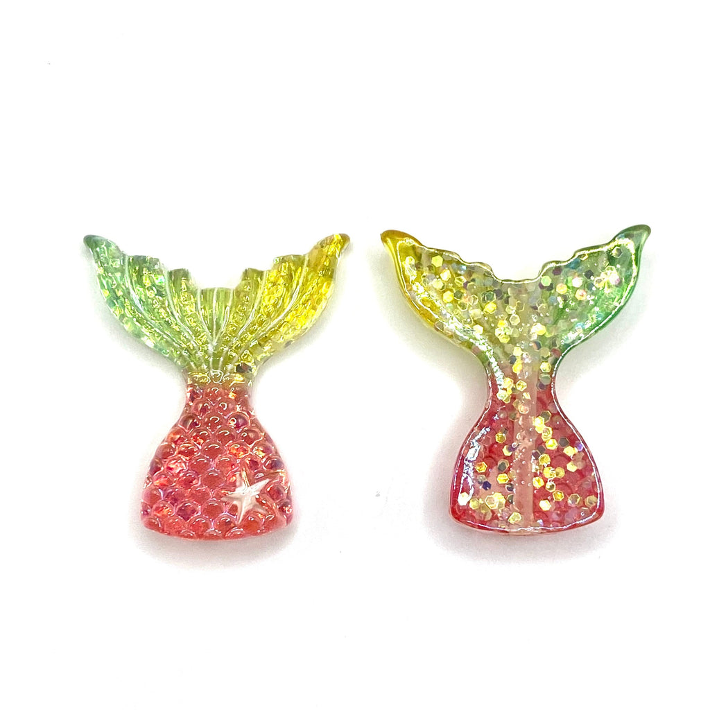 Mermaid At Heart Acrylic Beads