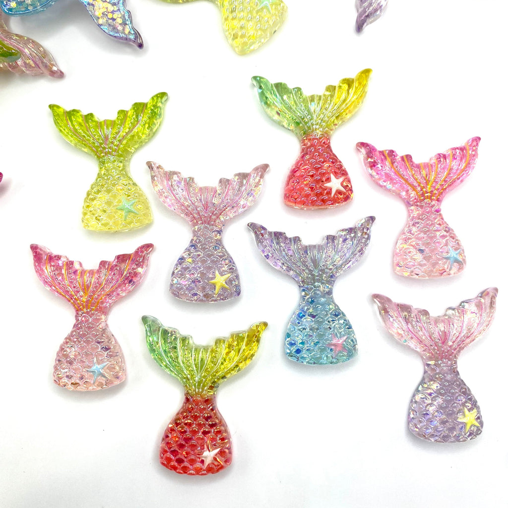 Mermaid At Heart Acrylic Beads