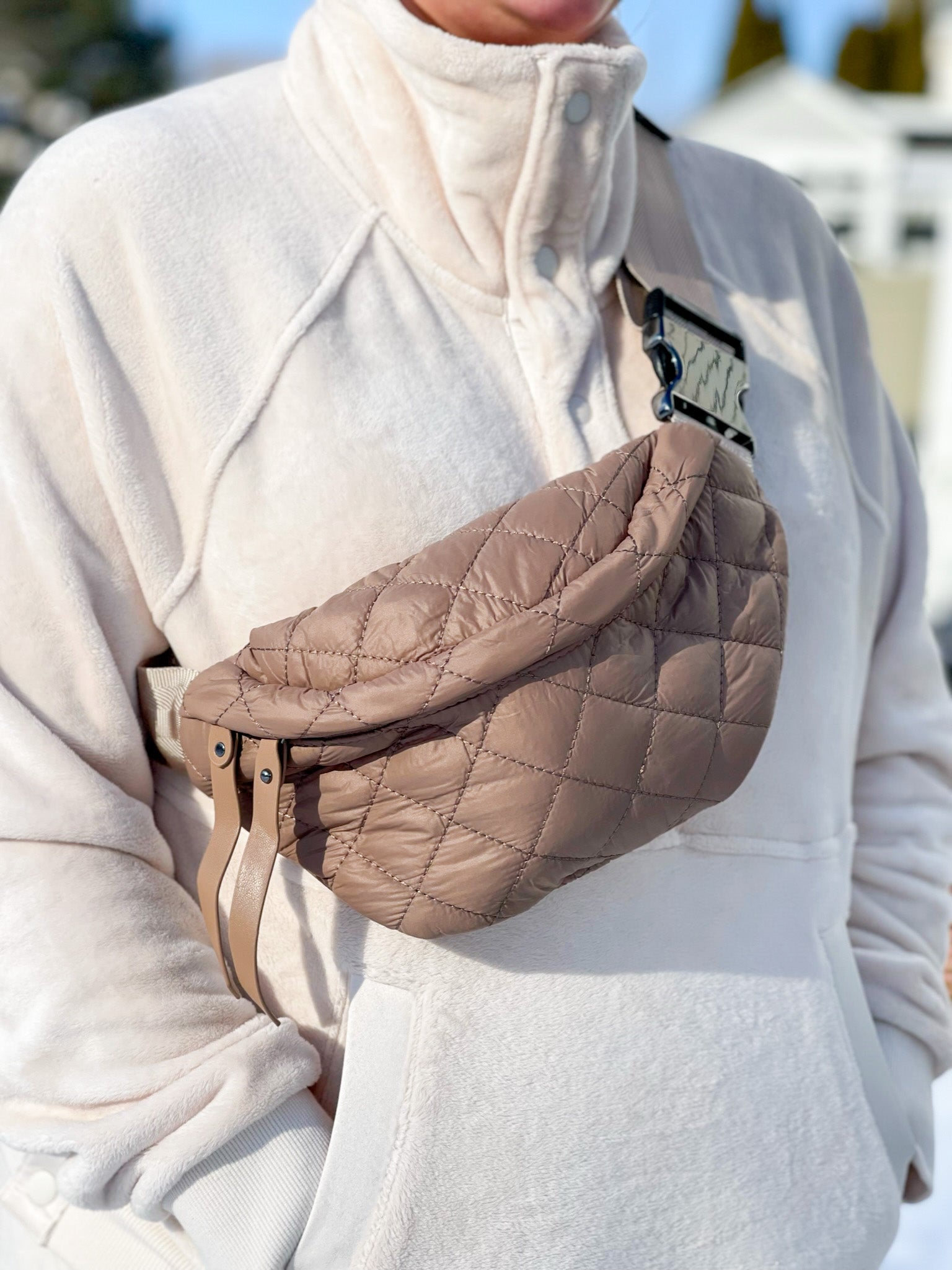 The Millie Puffer Sling Bag