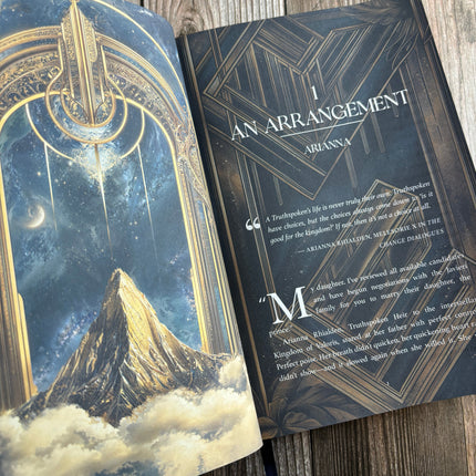 Special Edition Hardcover - The Truthspoken Heir: The Stars and Green Magics Book 1