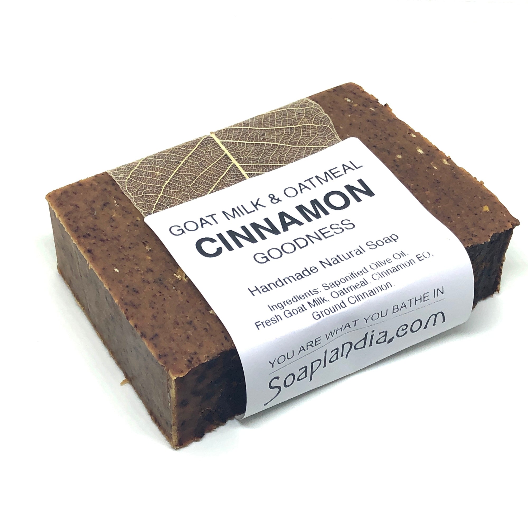 Goat Milk & Oatmeal Cinnamon Goodness Soap