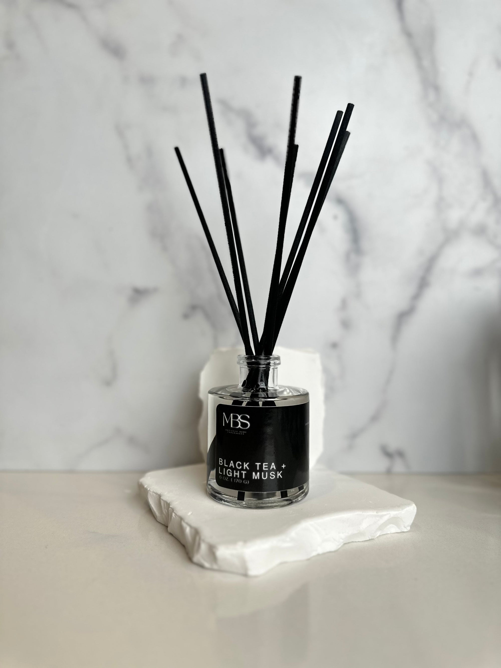 Black Tea + Light Musk | Reed Diffuser
