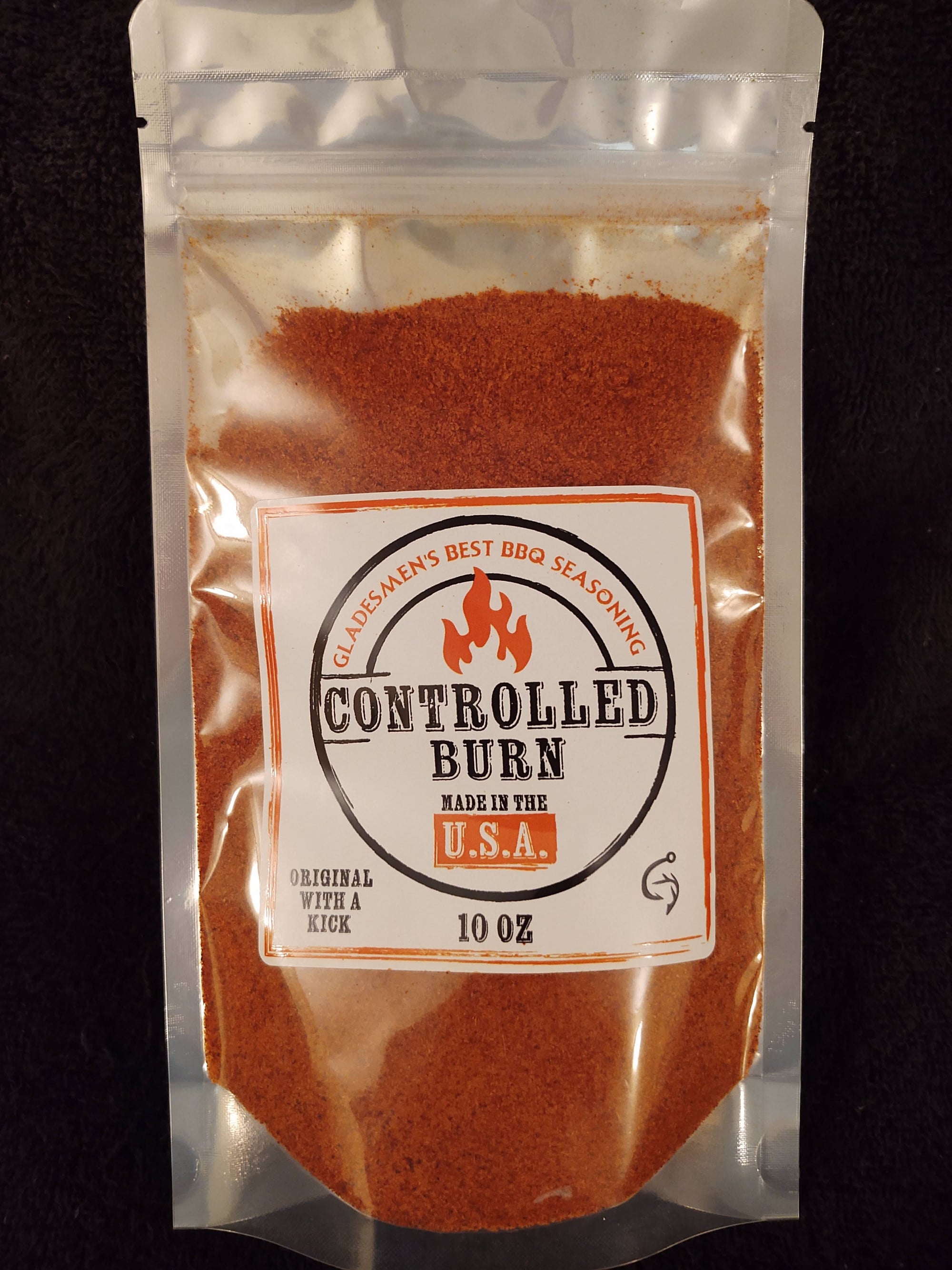 Gladesmen's Best Controlled Burn 10 oz BBQ Seasoning & Rub