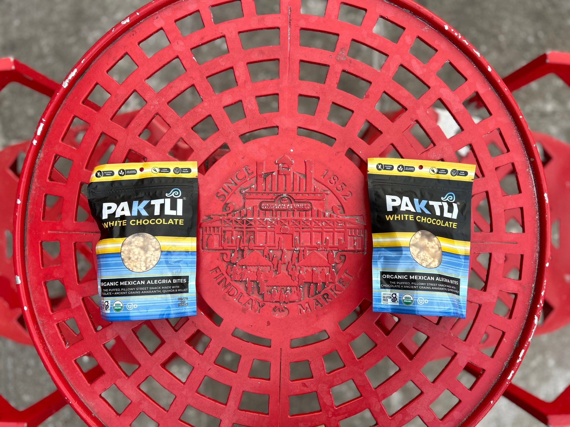 NEW White Chocolate Alegria Bites