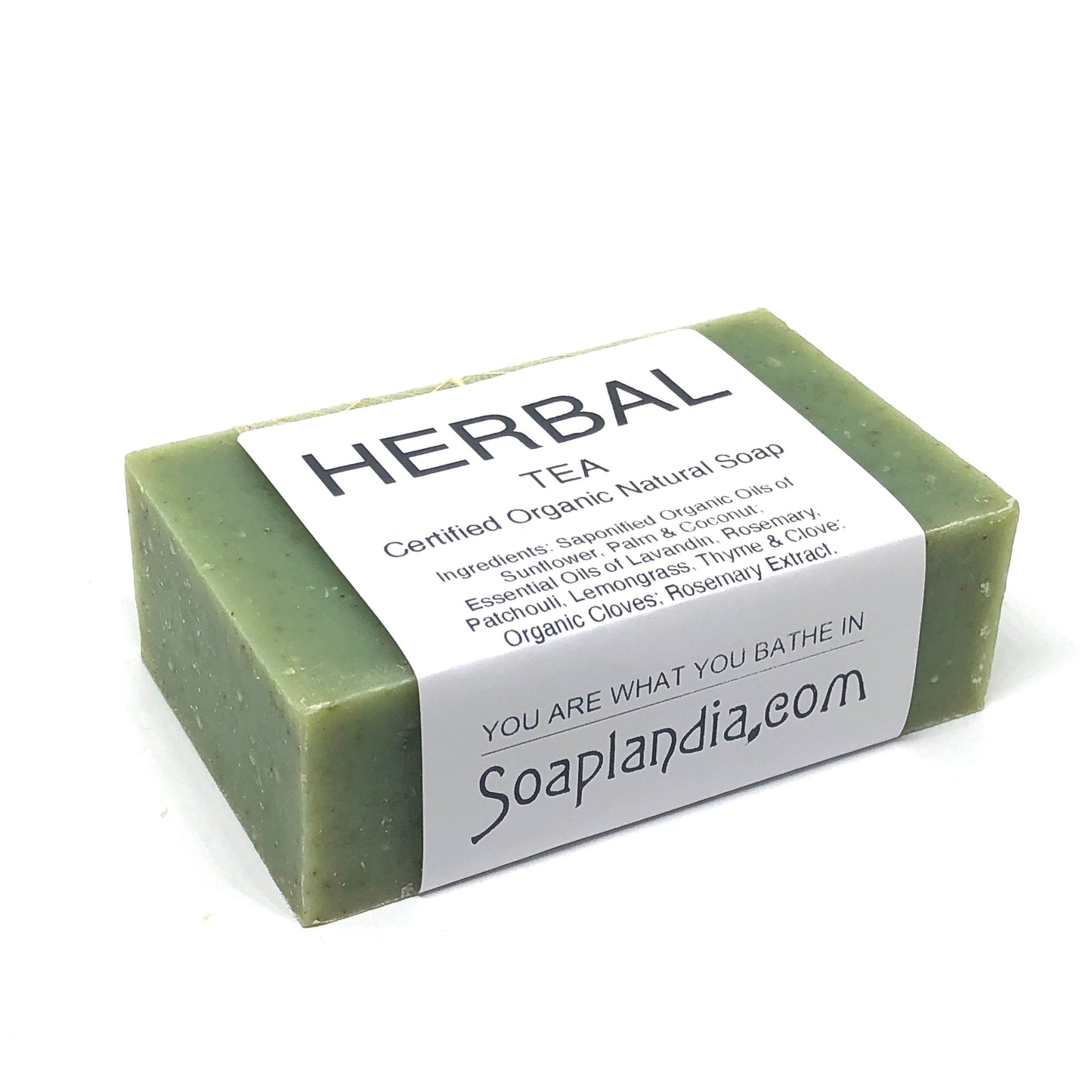 Soaplandia Soap Store Herbal Tea Bar Soap, Organic