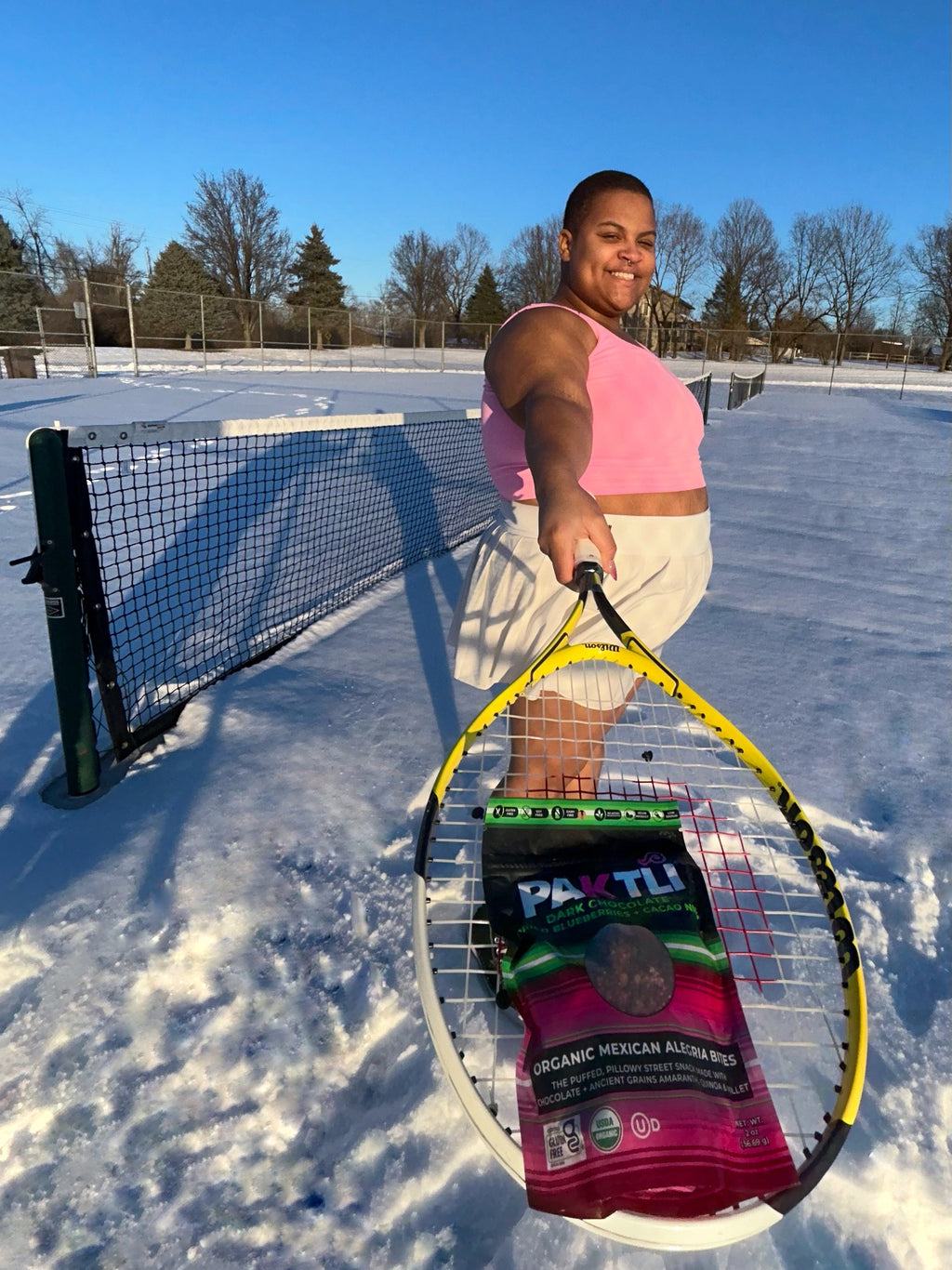 NEW Dark Chocolate Alegria Bites w/ Blueberries + Cacao Nibs