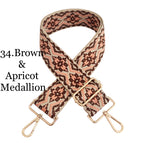 34. Brown & Apricot Medallion