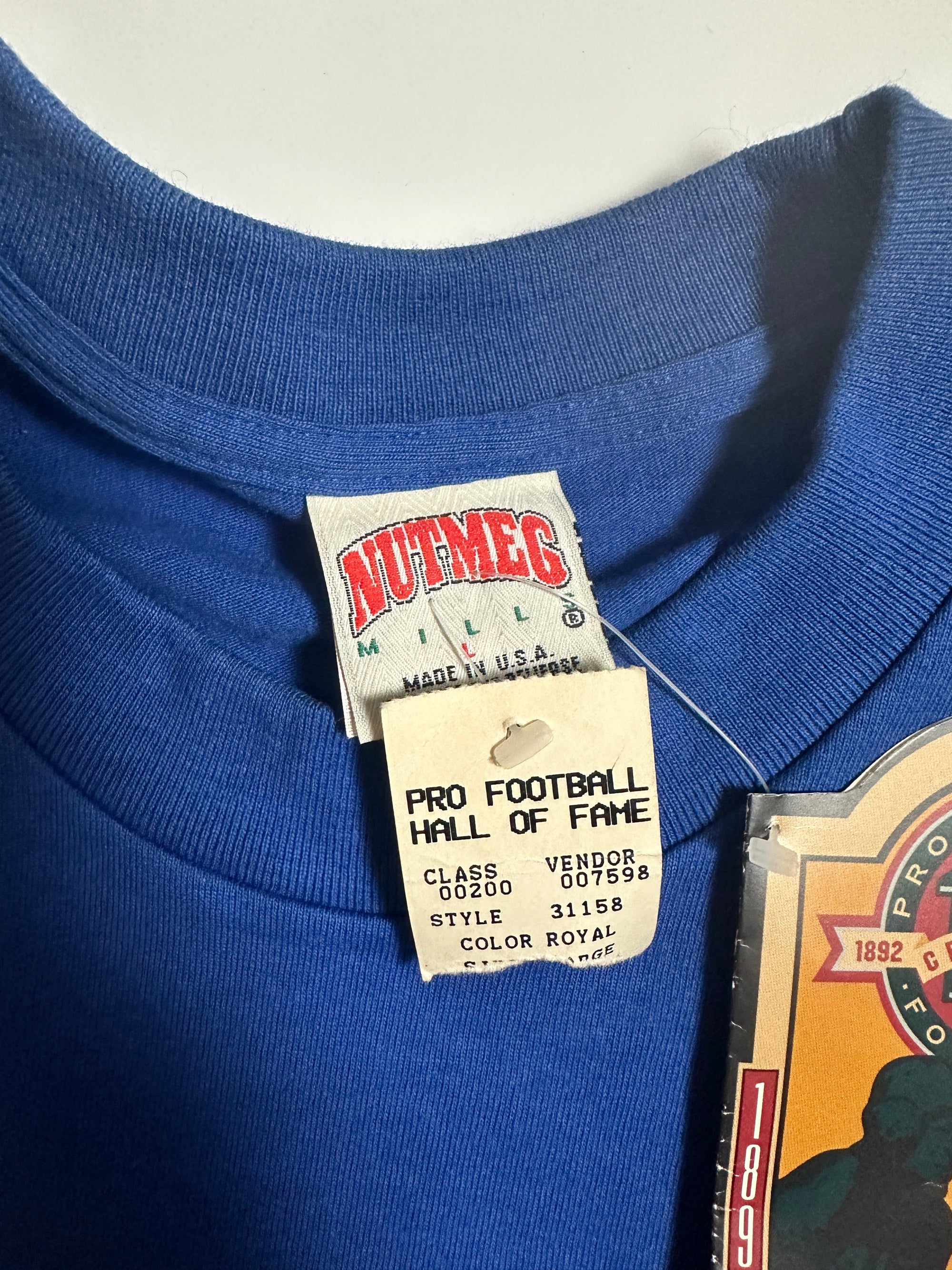 NFL Hall of Fame Vintage Shirt -New with Tags-