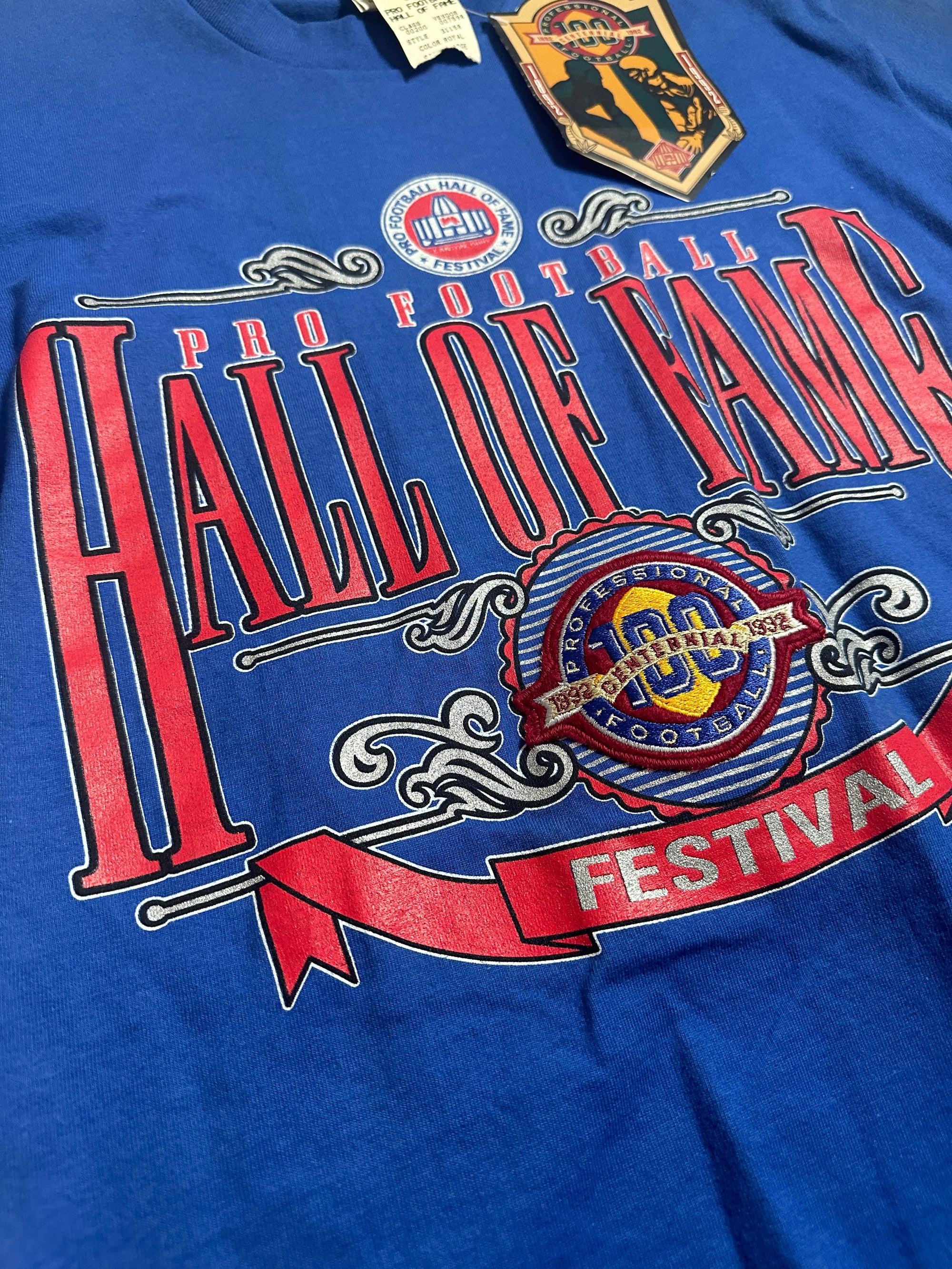 NFL Hall of Fame Vintage Shirt -New with Tags-