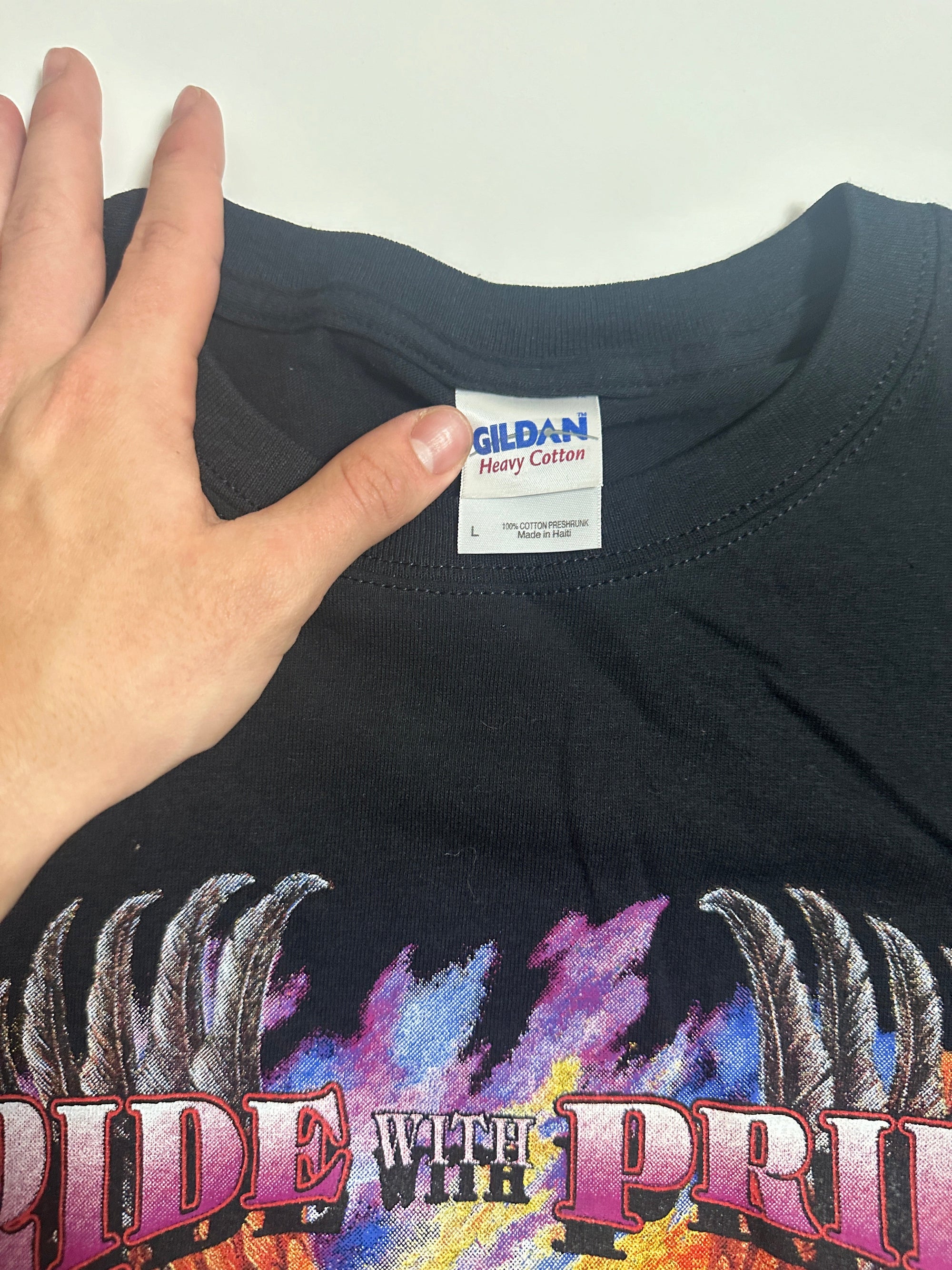 Ride with Pride Vintage Motorcycle Shirt