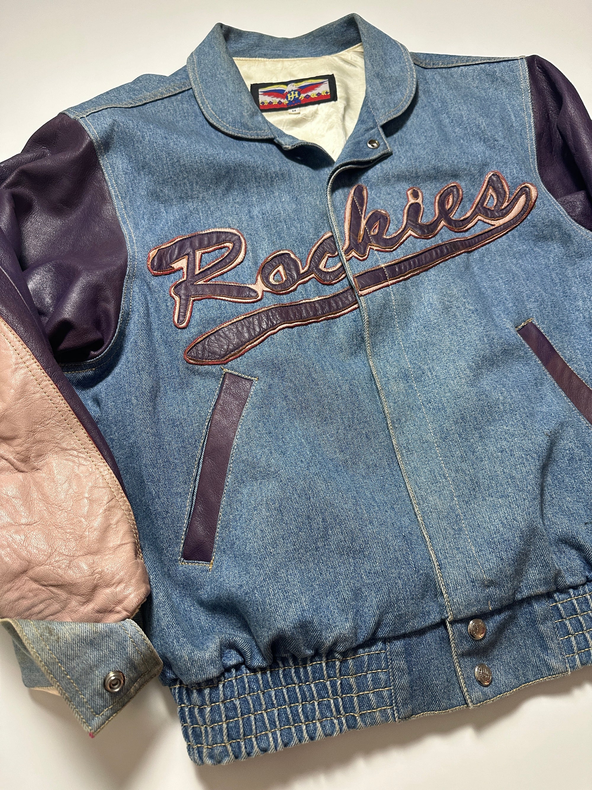 Colorado Rockies Vintage Denim Jacket