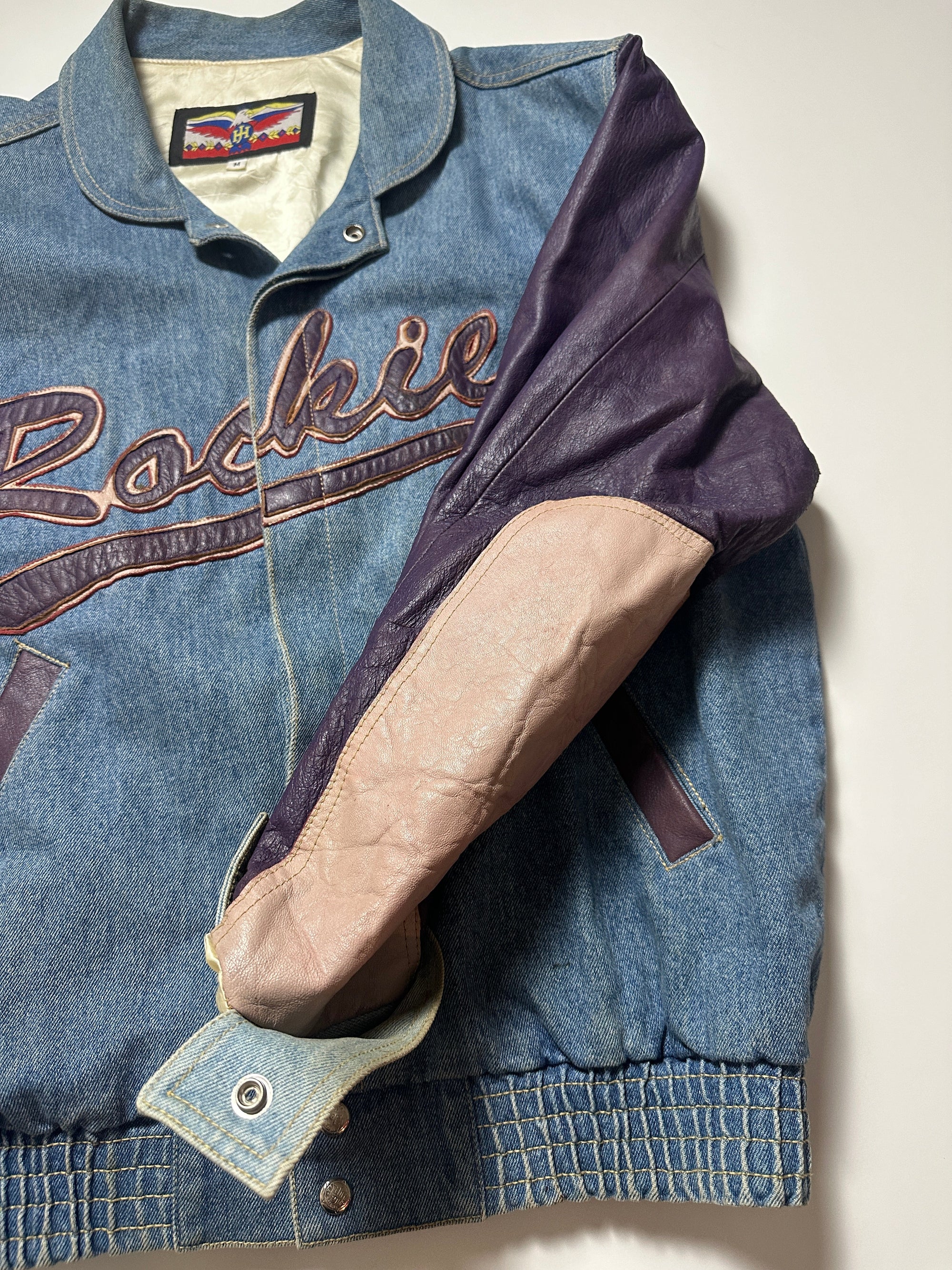Colorado Rockies Vintage Denim Jacket