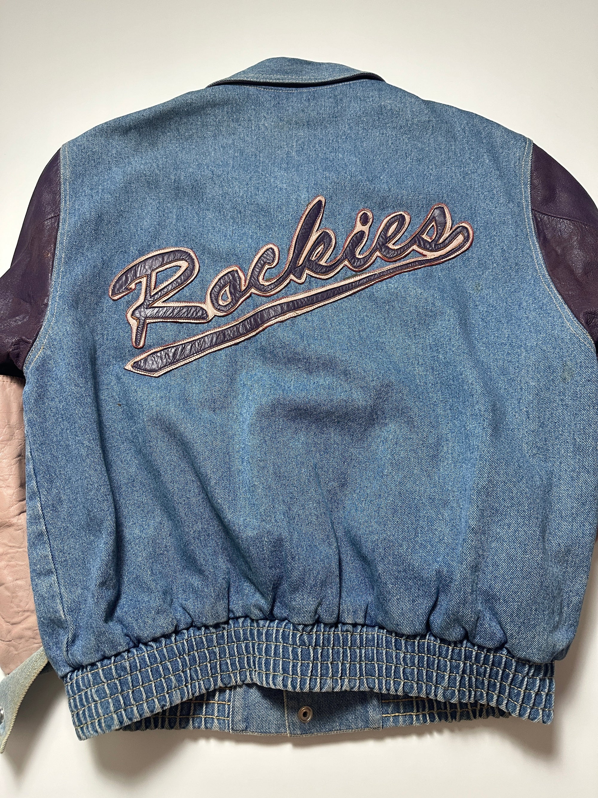 Colorado Rockies Vintage Denim Jacket