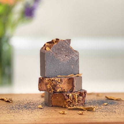 5 oz Bourbon Tobacco Vanilla Handcrafted Soap