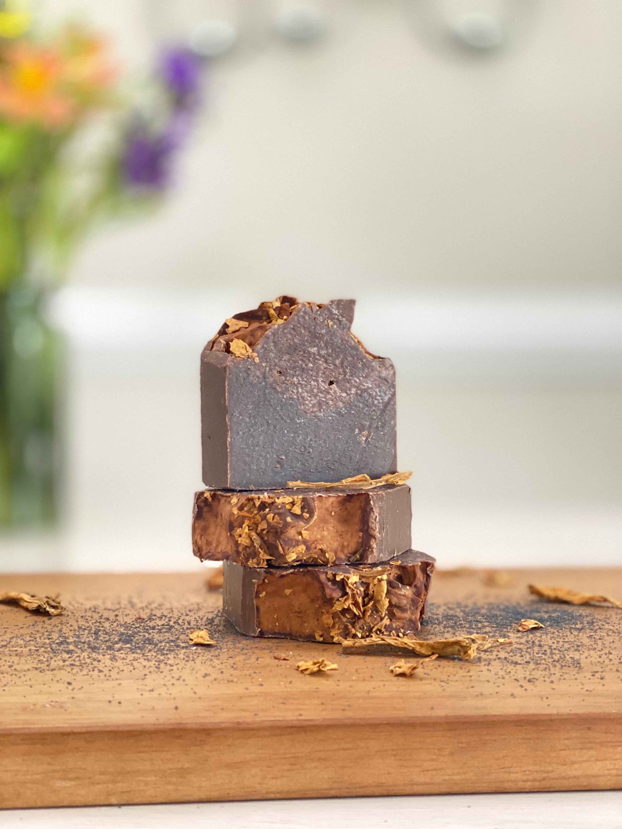 5 oz Bourbon Tobacco Vanilla Handcrafted Soap