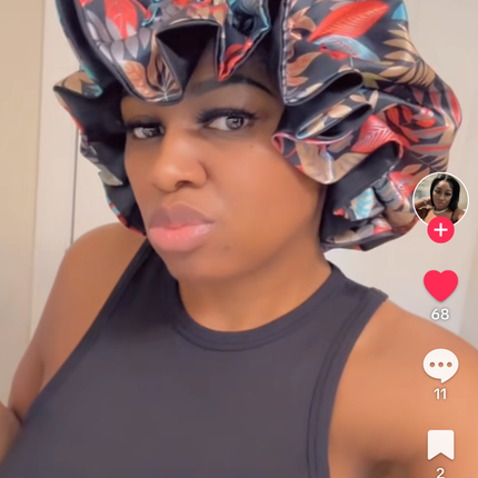 Good Vibes Only All Satin Bonnet