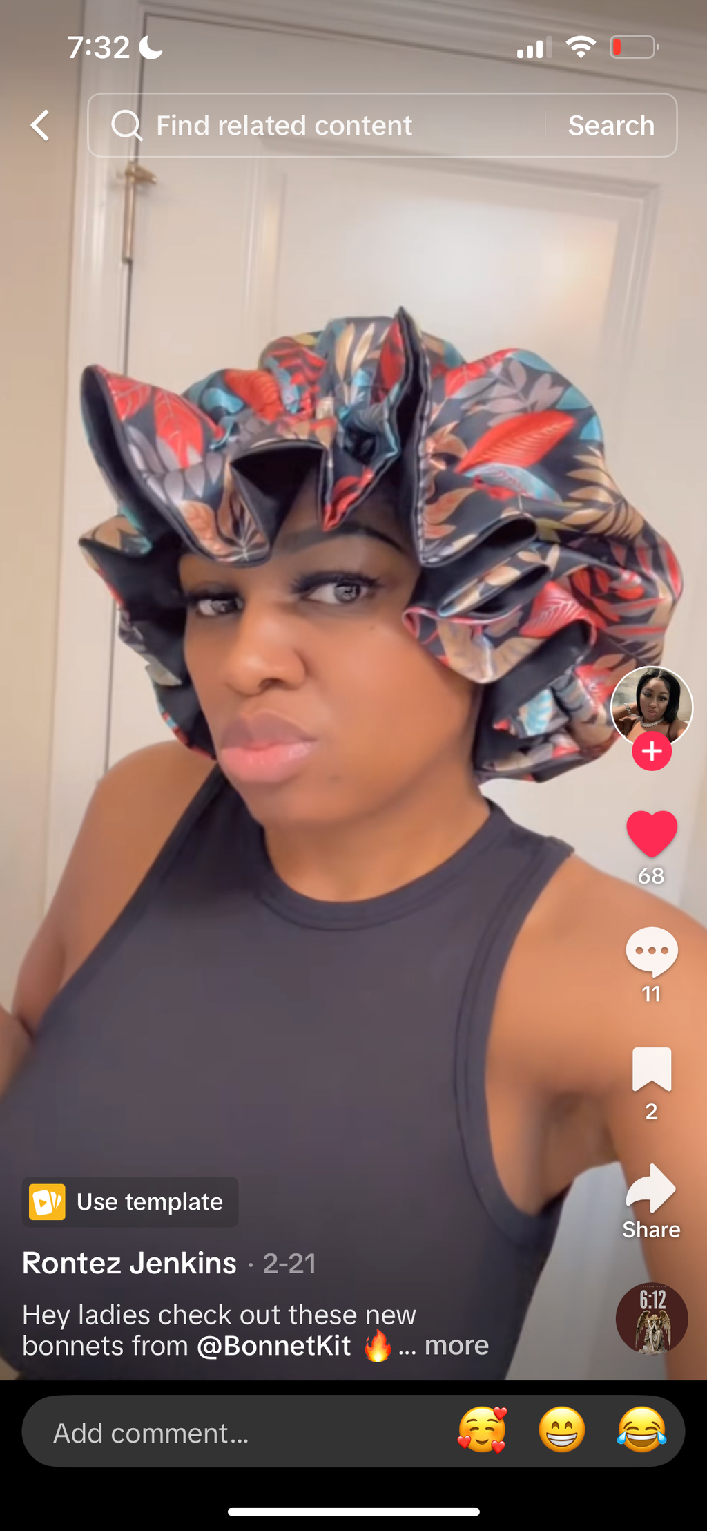 Good Vibes Only All Satin Bonnet