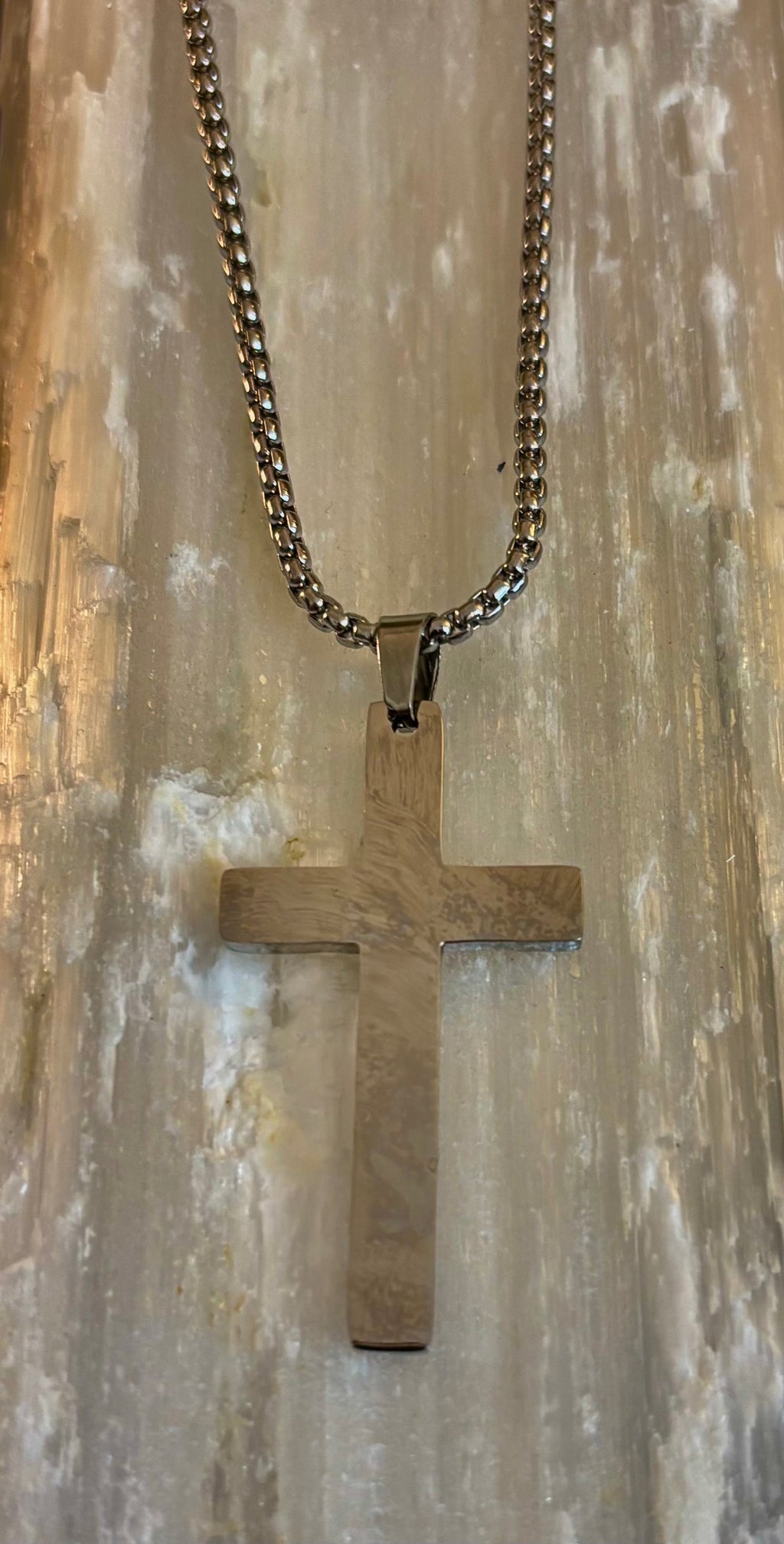 Stainless Steel Cross Necklace – A Symbol of Strength, Balance & Self-Expression
