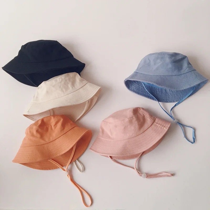 Linen Sun Hat for Kids | Fisherman Style