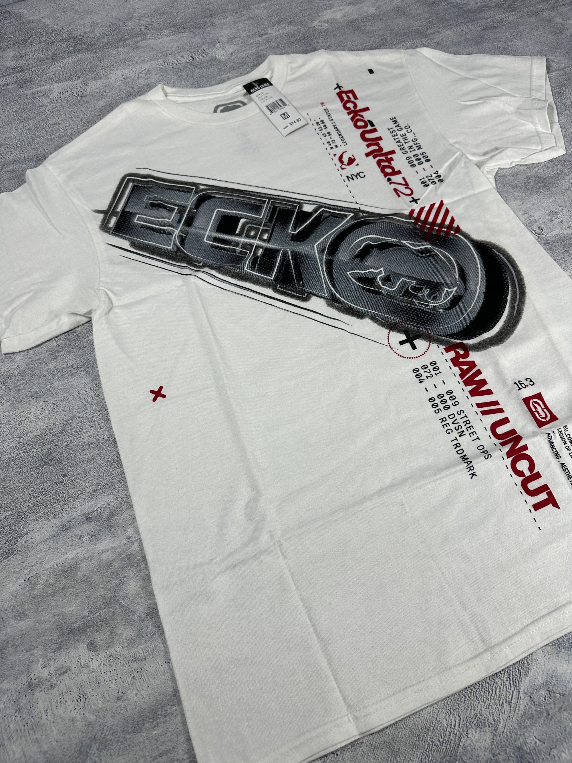 Ecko UNTLD White Y2K Graphic