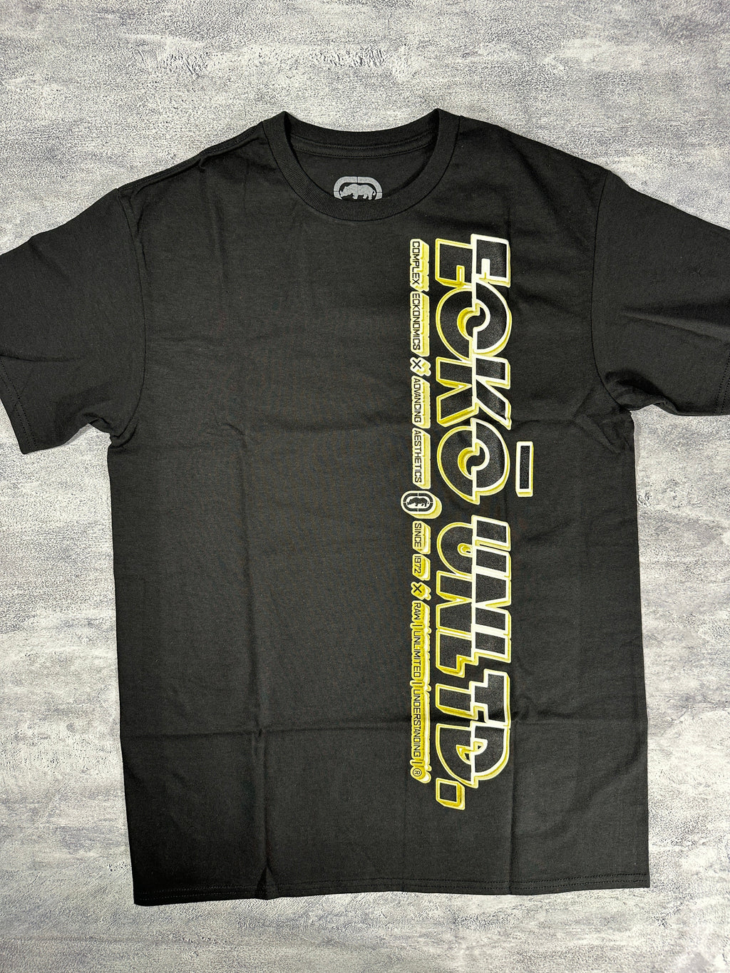 Ecko UNTLD Yellow Logo Graphic T-shirt