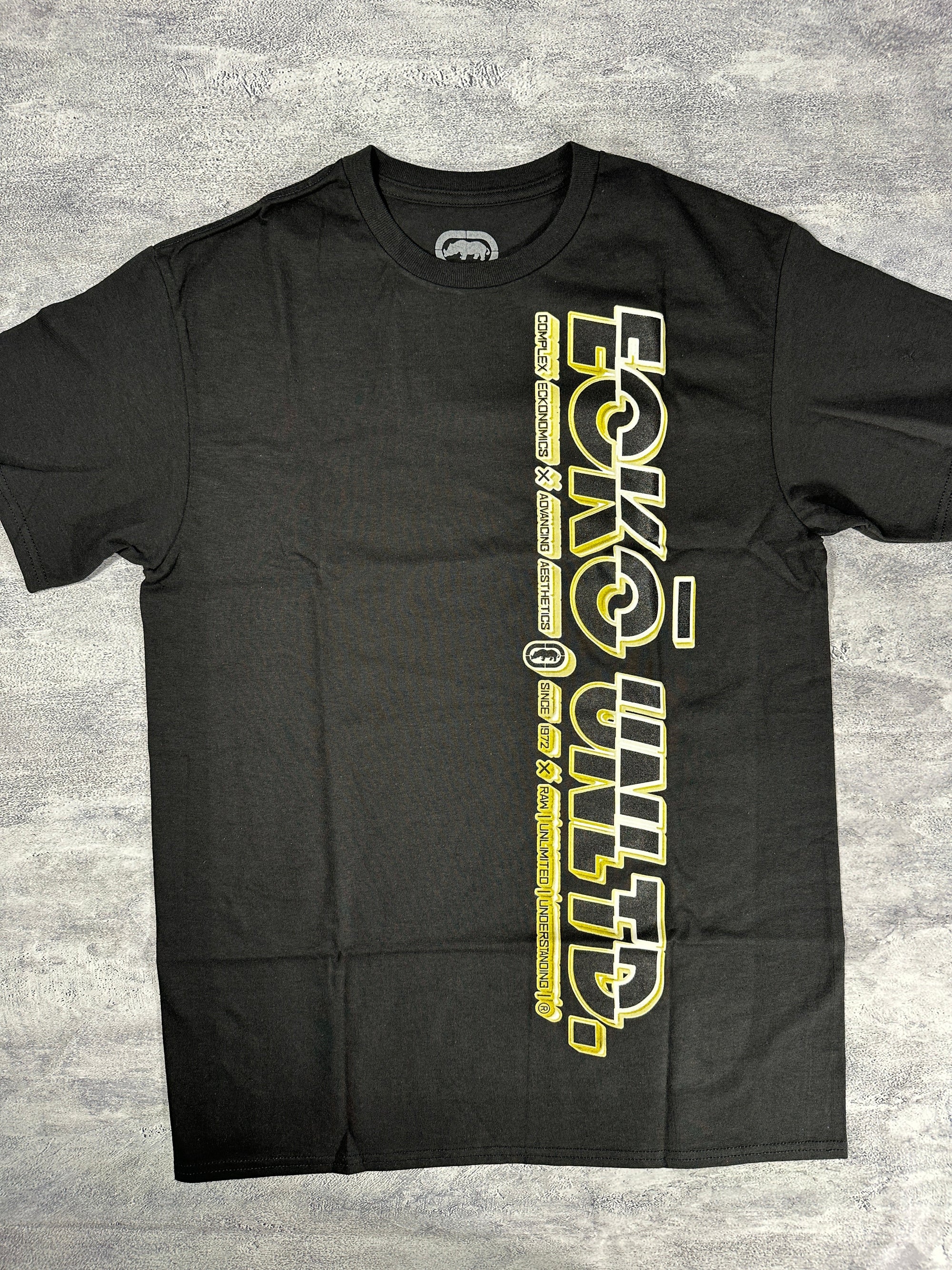 Ecko UNTLD Yellow Logo Graphic T-shirt