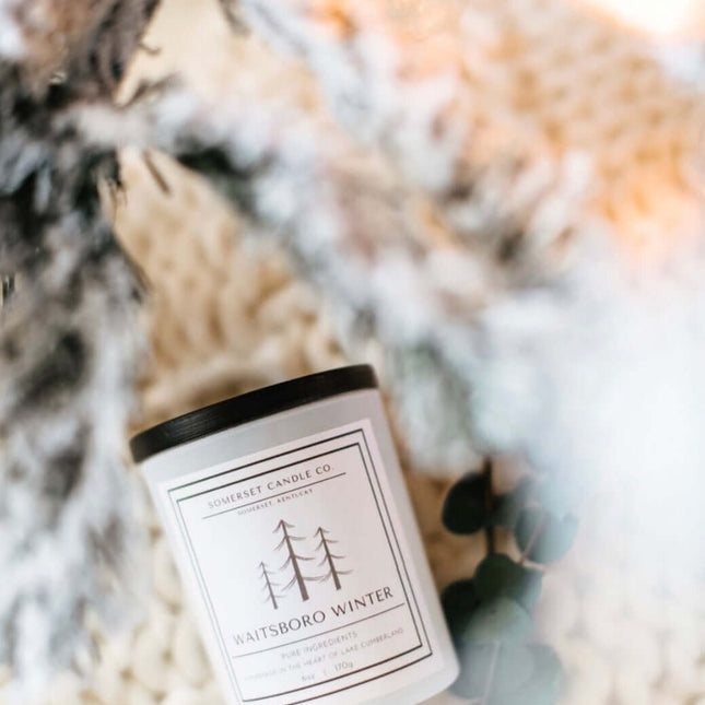 Waitsboro Winter Candle