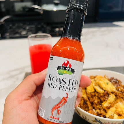 Roasted Red Pepper Hot Sauce
