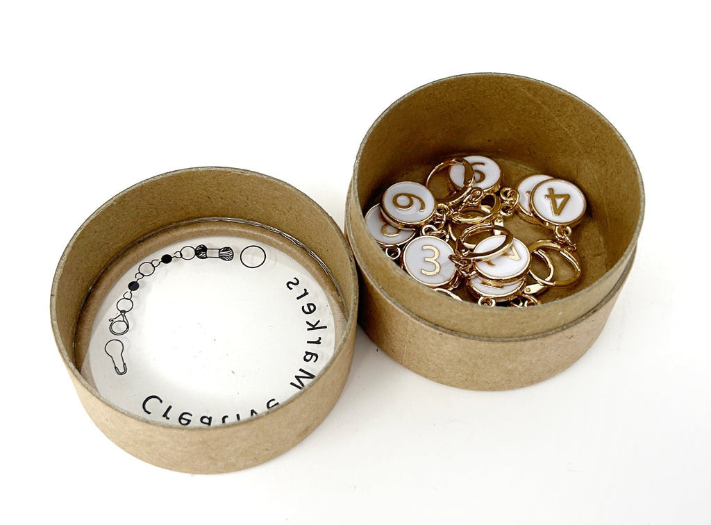 Numbered Stitch Markers (Set of 10) 0-9