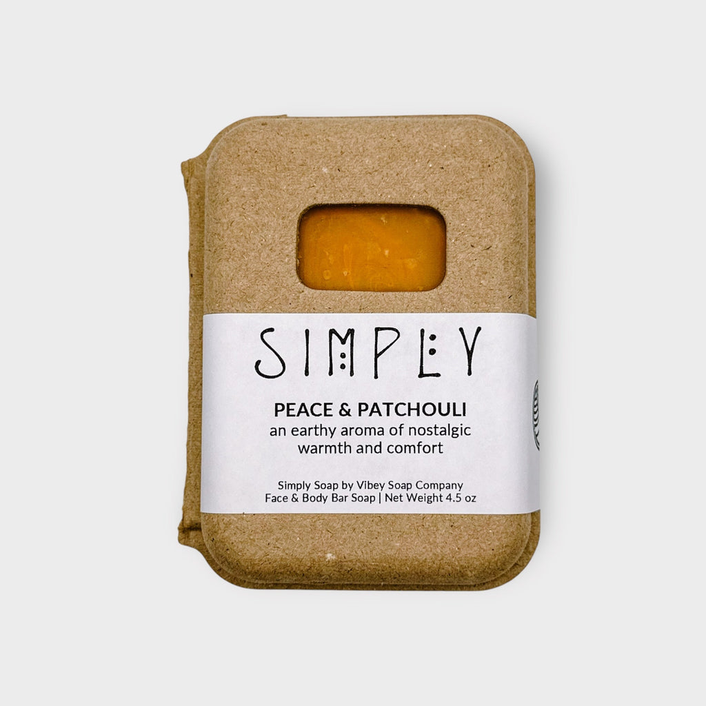 PEACE + PATCHOULI BAR SOAP