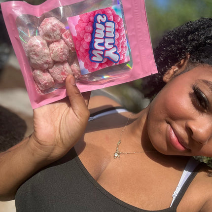 YumNums Handcrafted Freeze-Dried Watermelon Candy – Crunchy, Juicy, Sweet Snack Treat