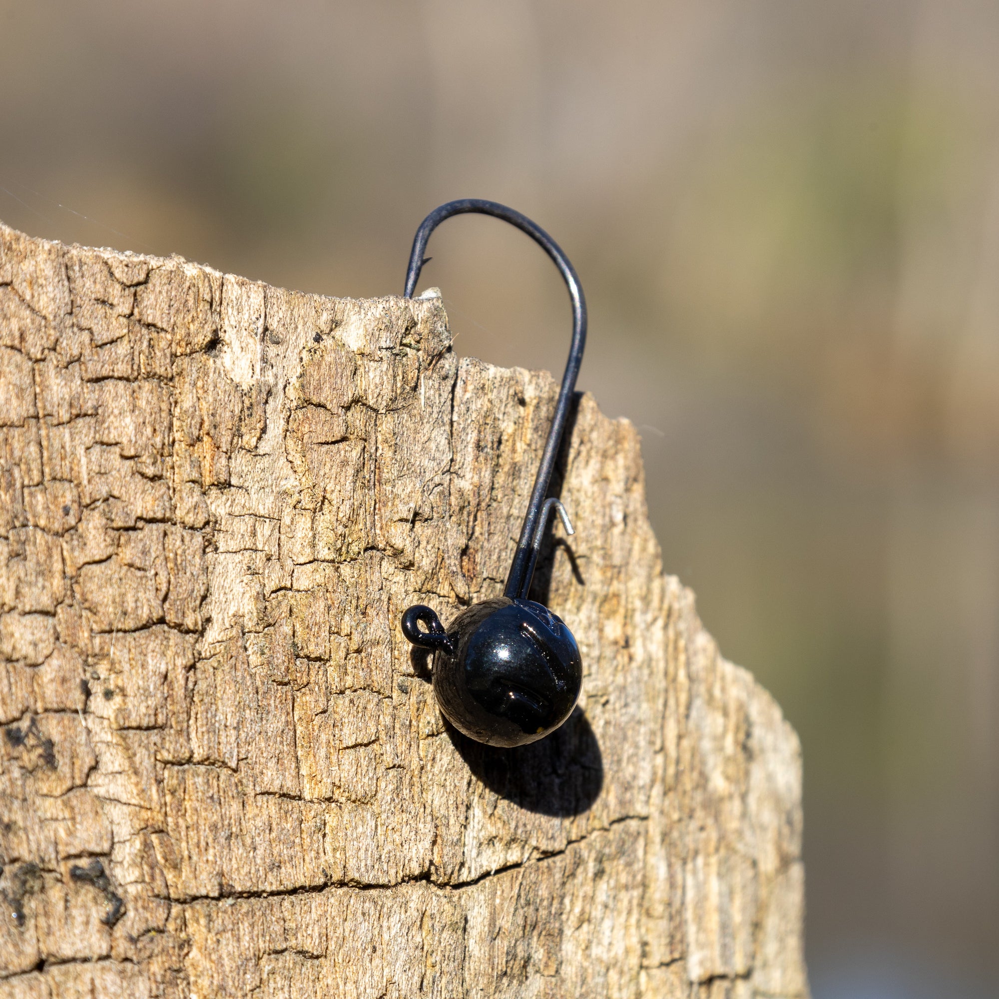 Reaction Tackle Lead Ball Jigs (10-Pack) – Premium Round Jig Heads for Soft Plastics - New