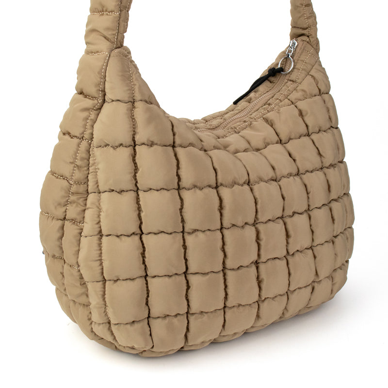 The Ashton | Puffer Hobo Tote | 10 Colors
