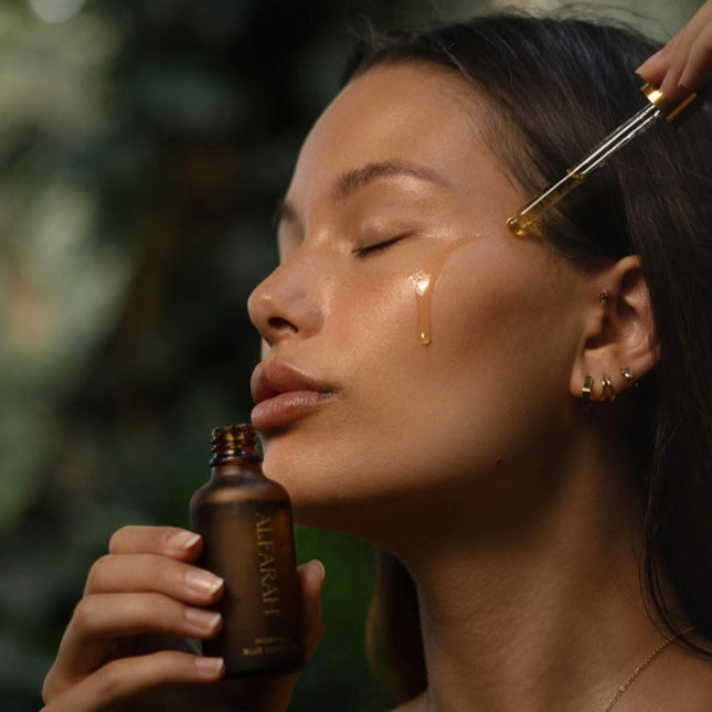 Blue Lotus Infused Moringa Oil