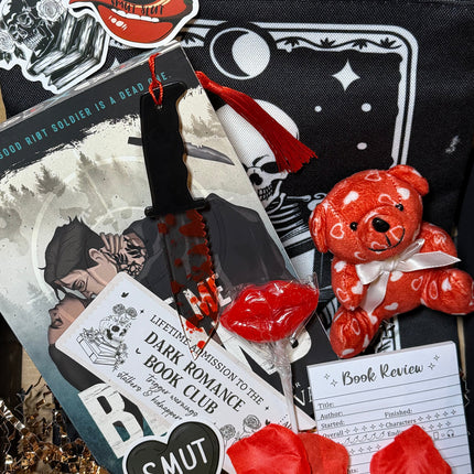 Special Edition Dark Romance Book Box - Sprayed Edges - Choose Your Theme