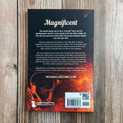 SIGNED Magnificent: A Superhero Novella (Paperback)