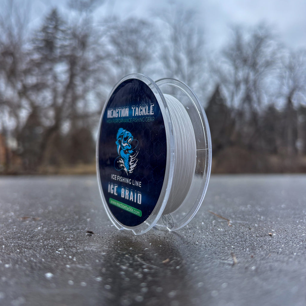 Reaction Tackle Ice Fishing Braided line - 8 Strand