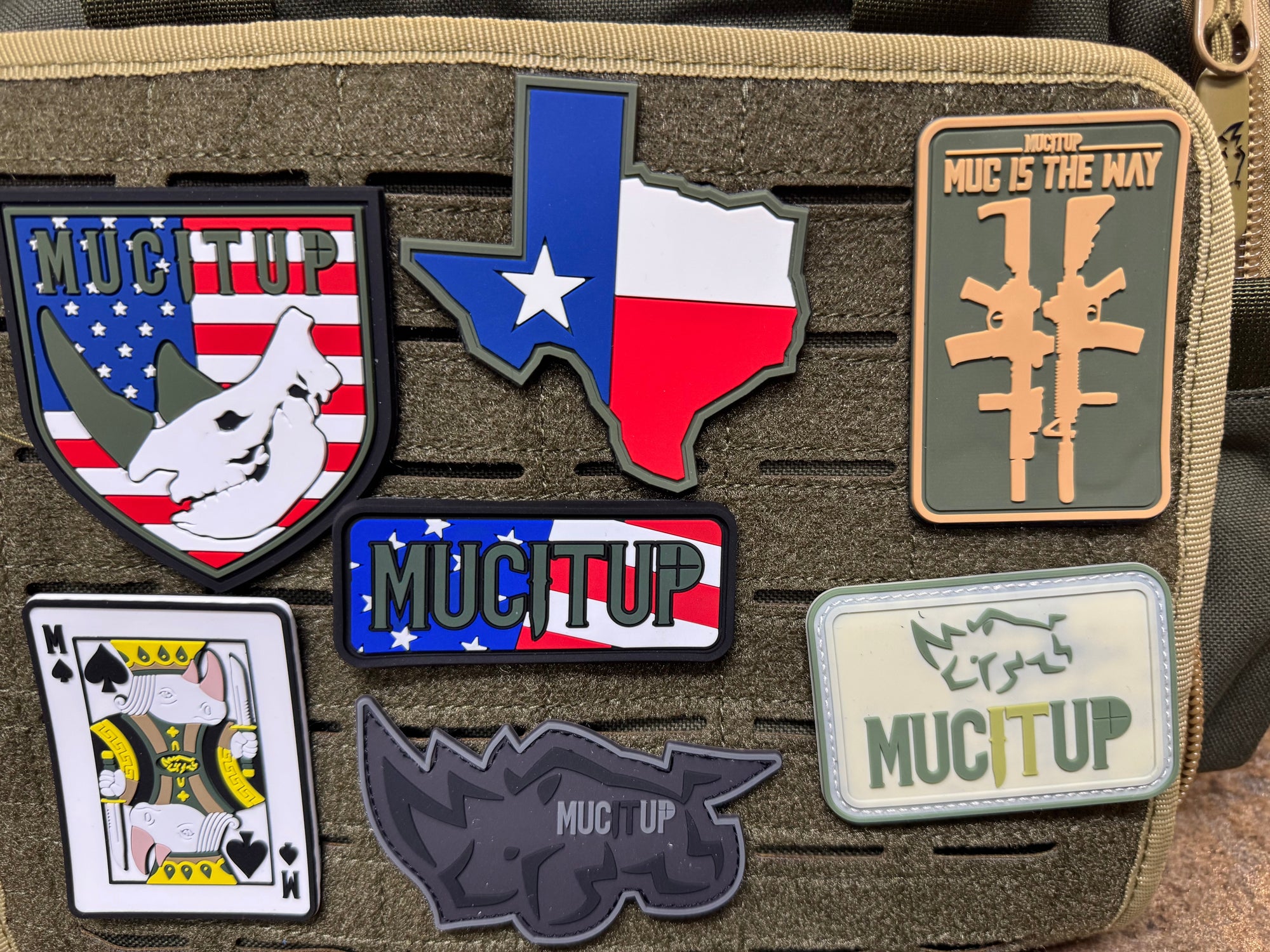 MUCTAC Elite Range Bag 15x10x11 Tactical Gear Organizer w/ MOLLE Panel