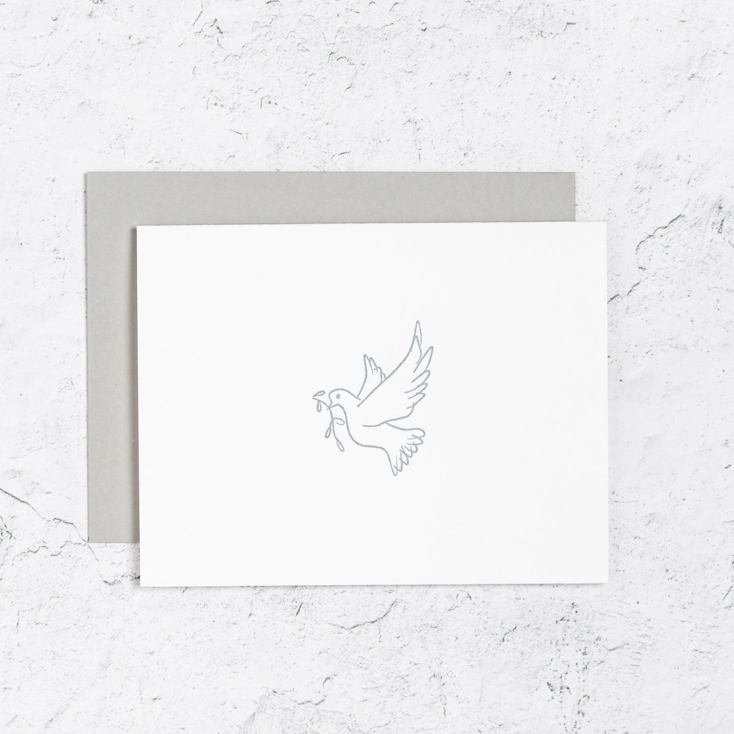 Peace Dove Icon Notecards Box Set of 10