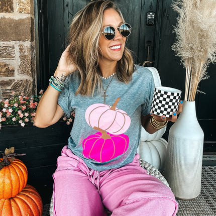 Thread & Co. Boutique, LLC Pink Pumpkin Tee