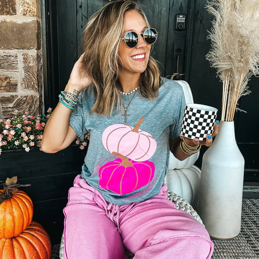Thread & Co. Boutique, LLC Pink Pumpkin Tee